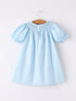 girls-cross-smocking-embroidered-blue-dress Rylee Faith Designs - Sophia's Style-2